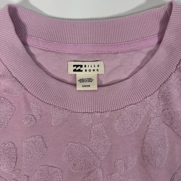 NWT New Women's Billabong Loosen Up Crew Neck Sweatshirt Small S 8 Sweater Shirt - Picture 3 of 4